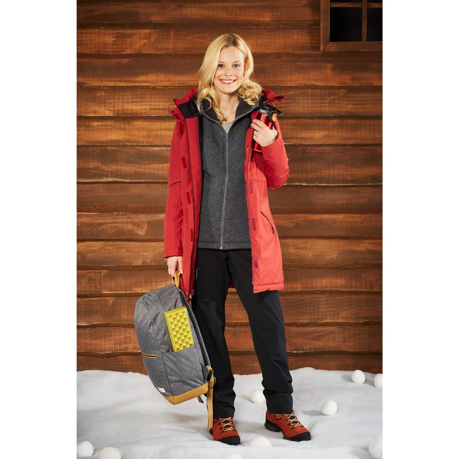 TYA HOODED JACKET Damen - Fleecejacke grau FRILUFTS TYA HOODED JACKET Damen - Fleecejacke Grau -FRILUFTS Verkauf 278393015 h tya hooded jacket frilufts